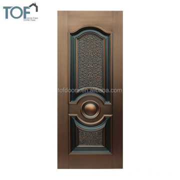 Diseño de relieve espesor personalizado Placa de lámina de puerta de acero en color de 0.9 mm para la fabricación de puertas